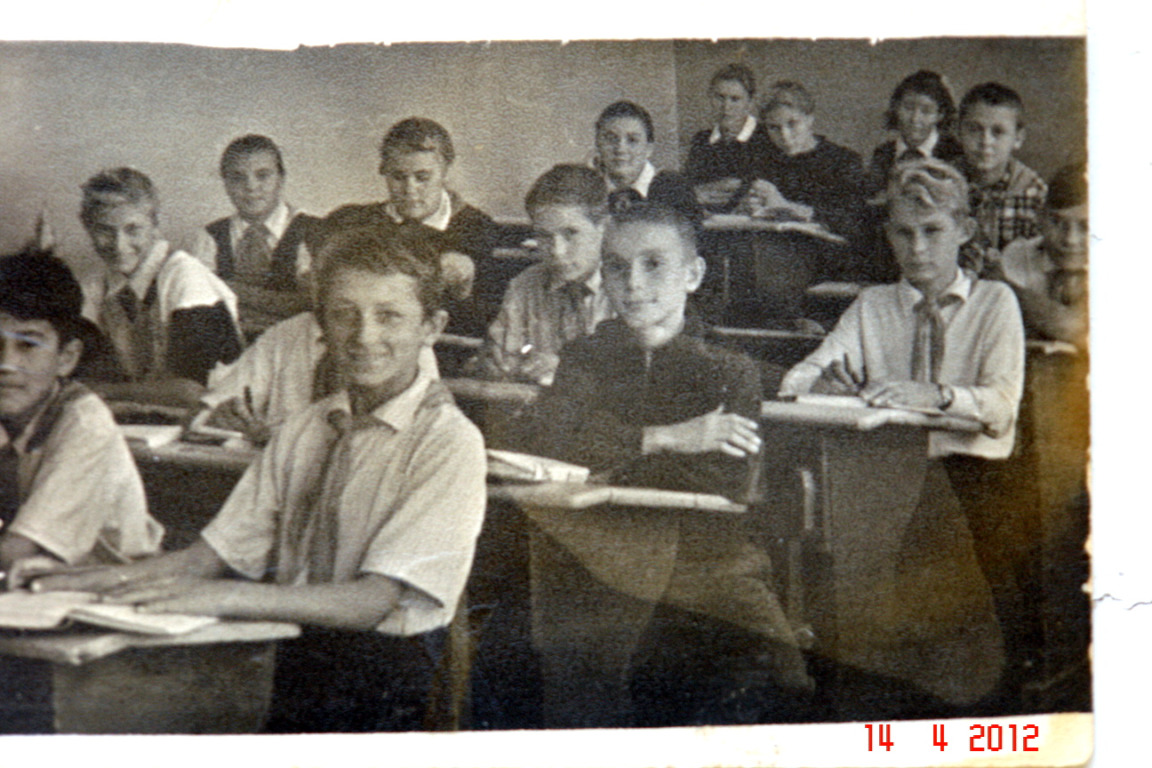 Ученикми 7а класса 1963 год